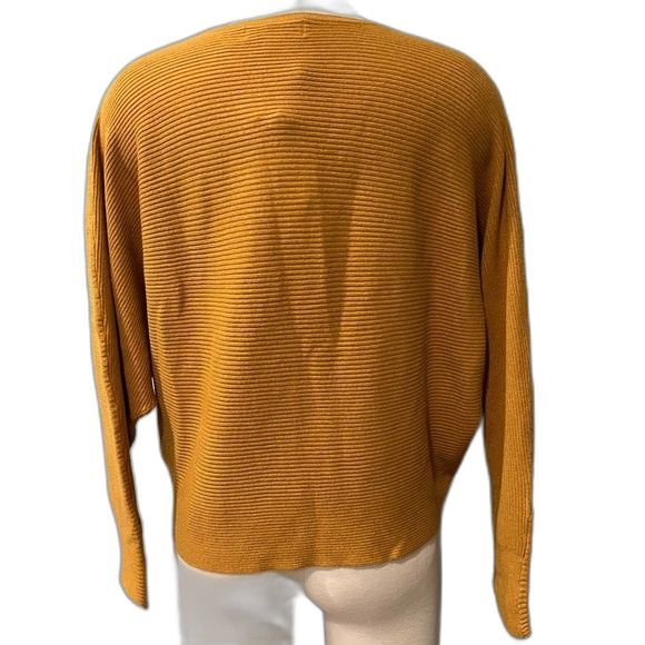 NWT Philosophy Woman Mustard Dolman Sleeve Pullover Sweater Size 1X - Picture 4 of 7